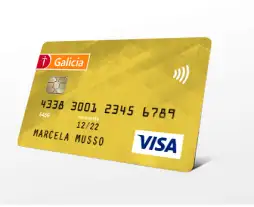 Tarjeta de Crédito Galicia Visa Gold