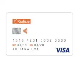 Tarjeta de Crédito Galicia Visa Internacional